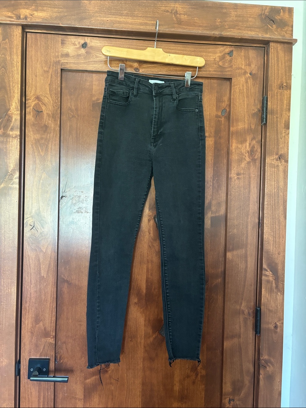 Carly Jean Landon black jeans